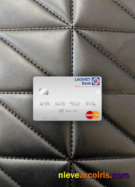 Laos Lao-Viet mastercard photolook